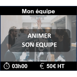 Formation Animer son équipe